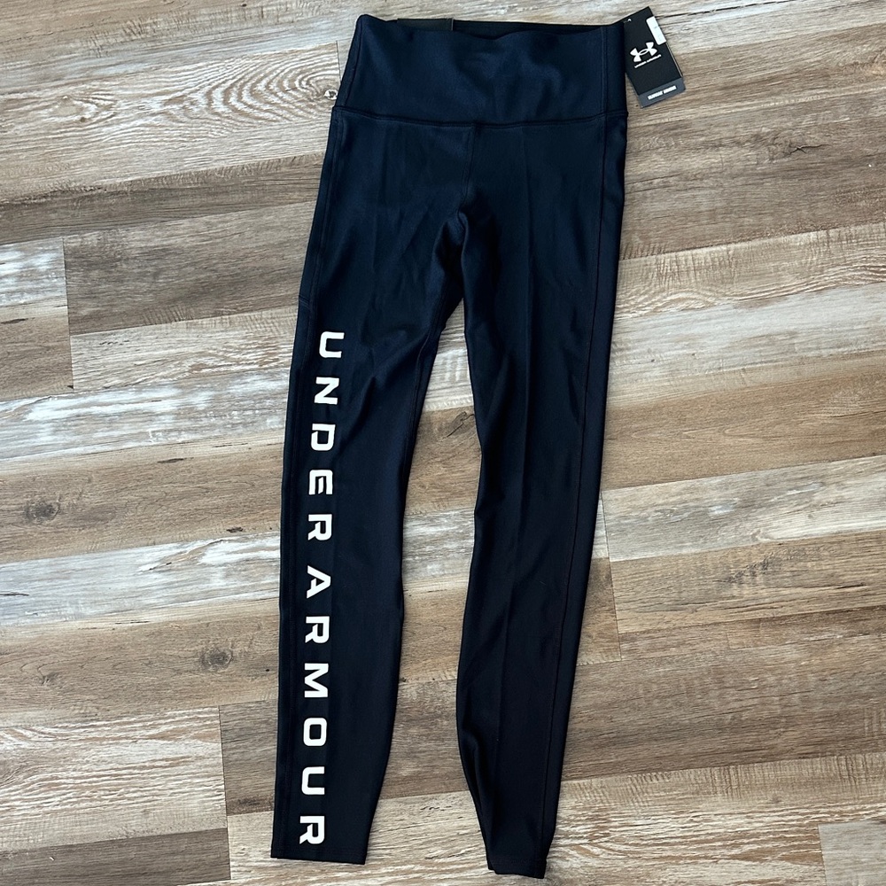 Under Armour Midnight Black High-Waisted Leggings